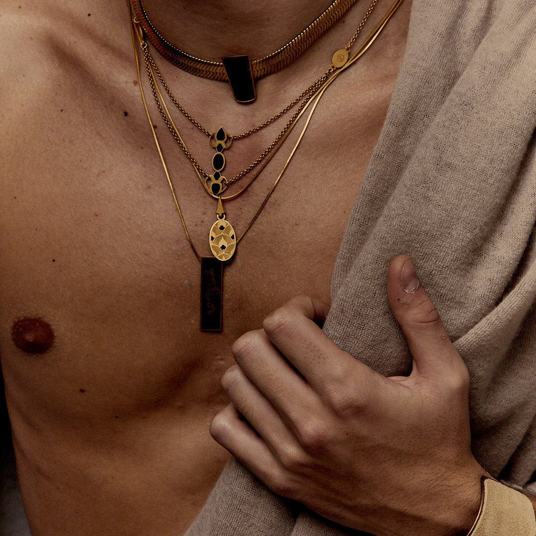 Fuoco Collana Long