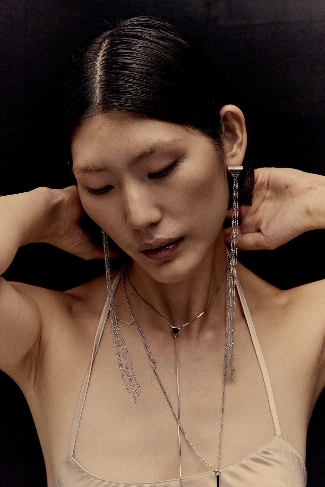 Darklong SingleEarring Palladio