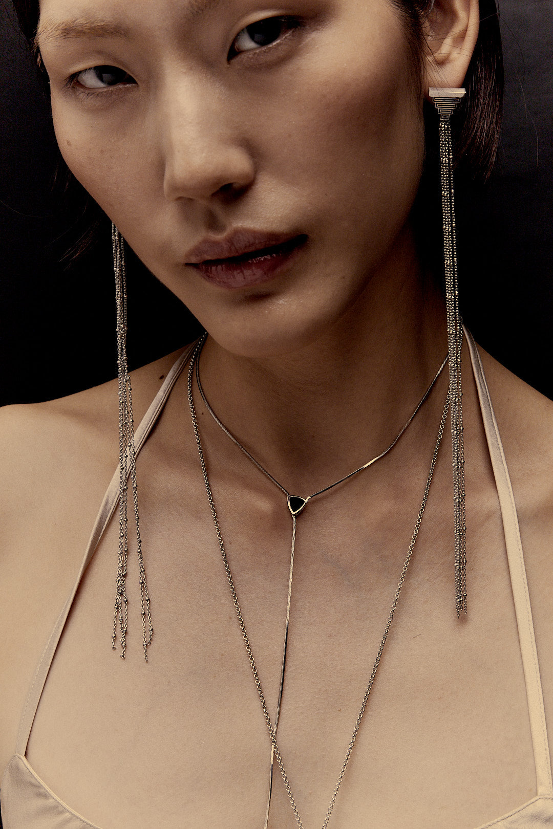 Darklong SingleEarring Palladio