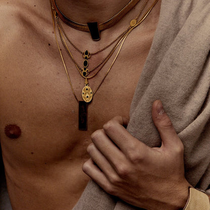 Fuoco Collana Long