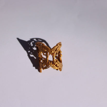 Essenza Doppia Filigrana Anello