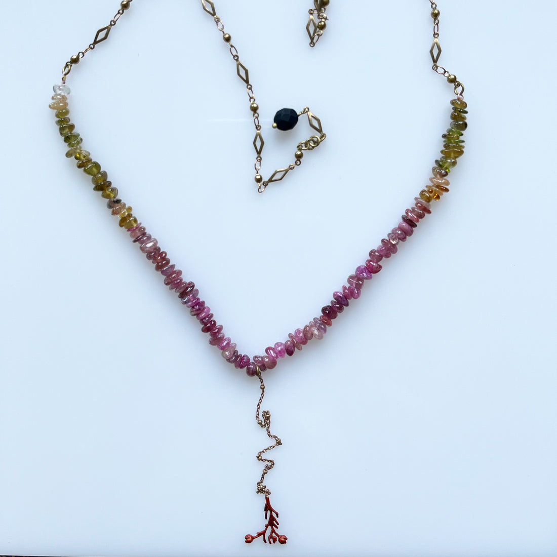 UniQue Tormalina Rosa Collana