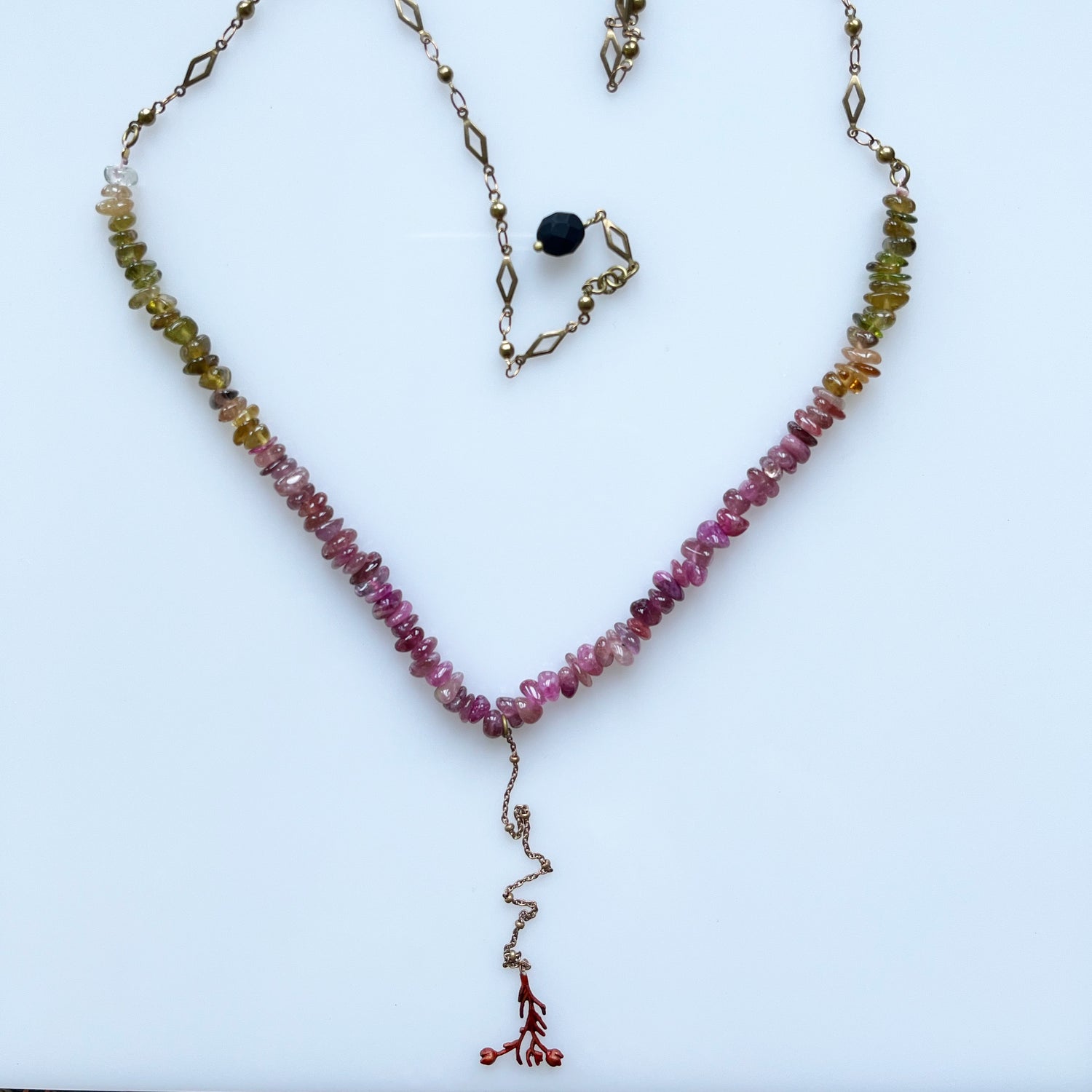 UniQue Tormalina Rosa Collana