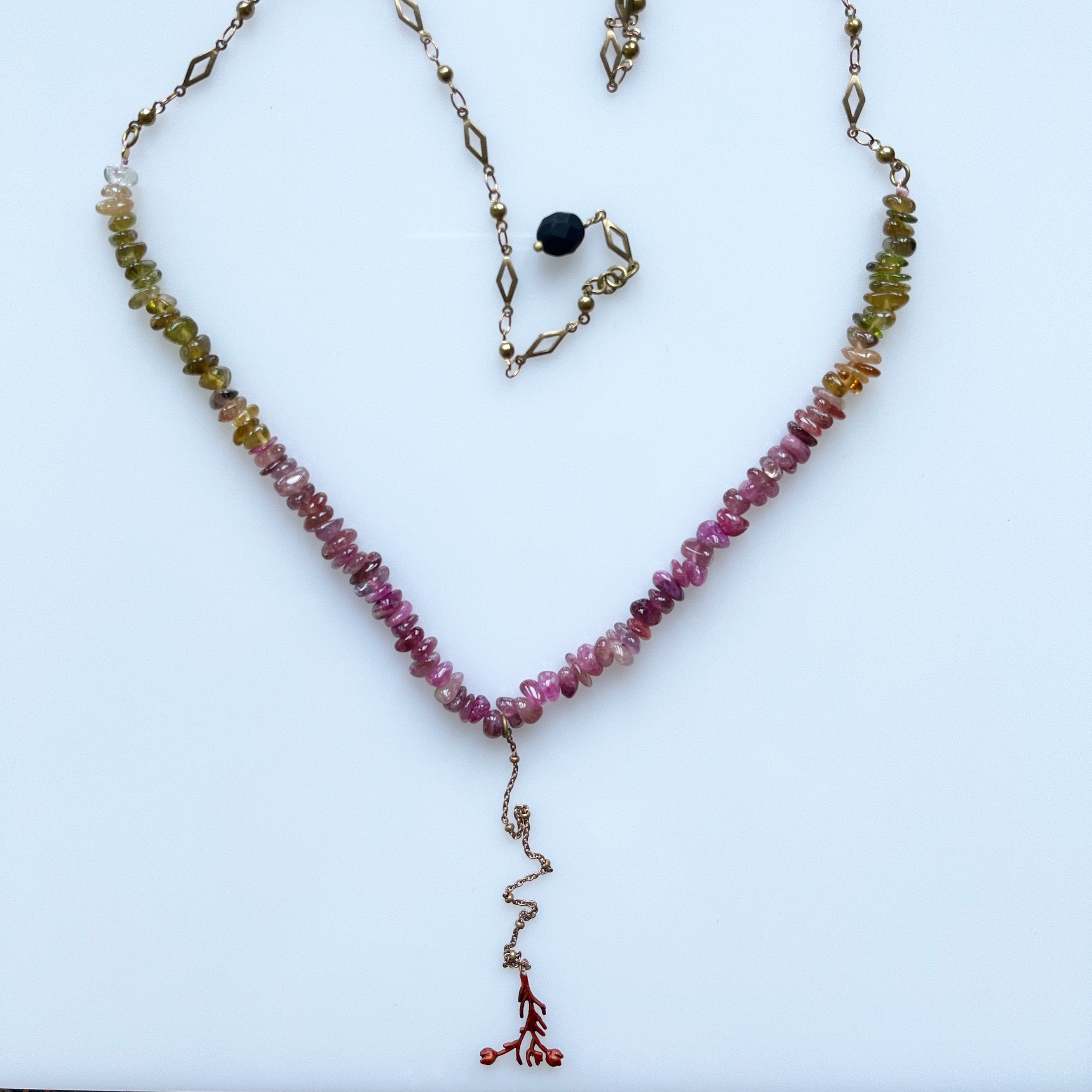 UniQue Tormalina Rosa Collana