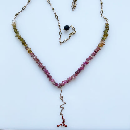 UniQue Tormalina Rosa Collana