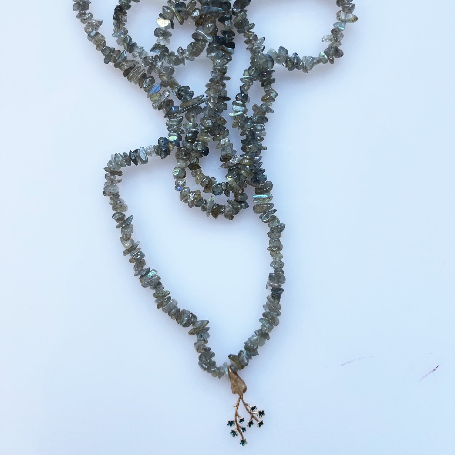 UniQue Labradorite Collana Lunga