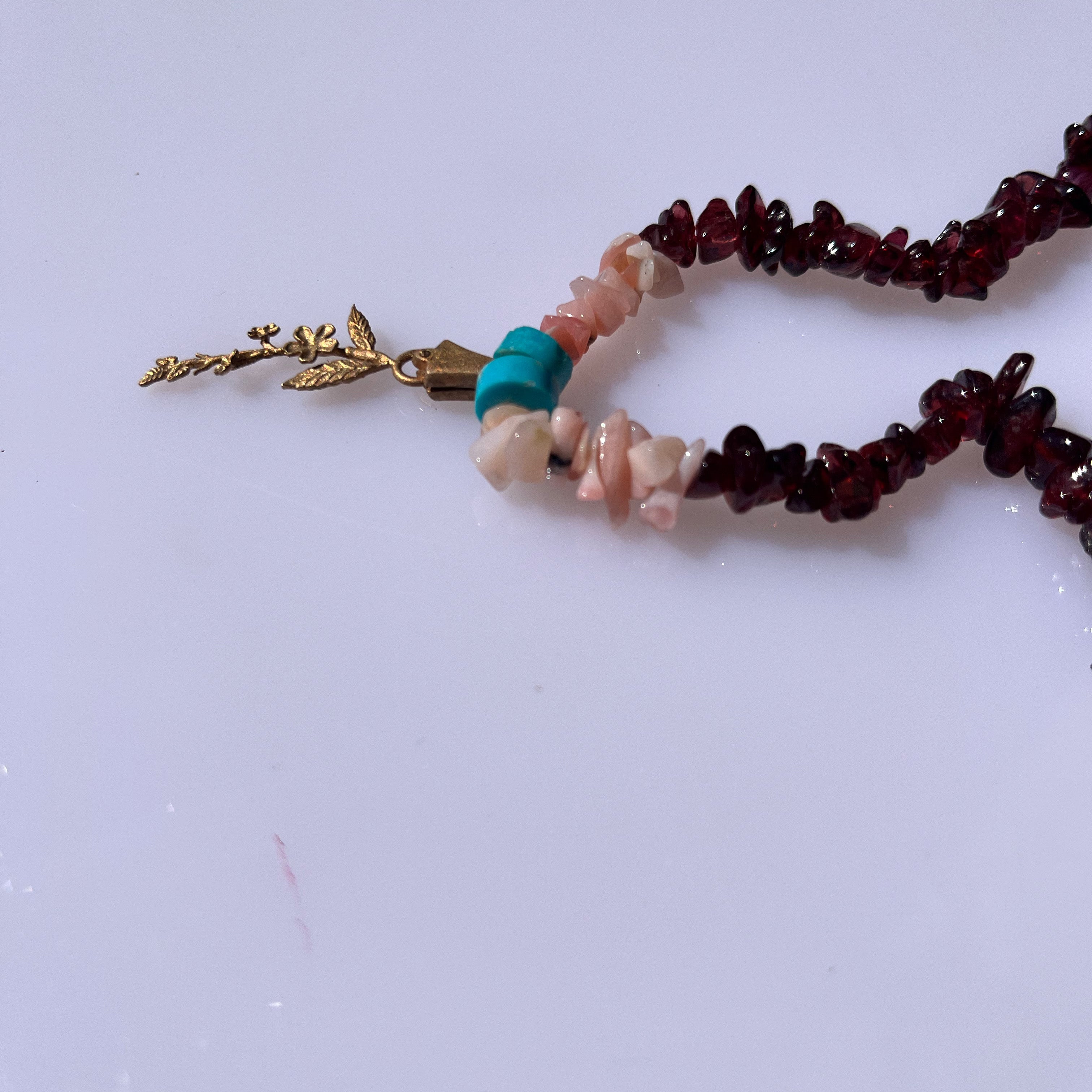 UniQue Granato Rosso Collana