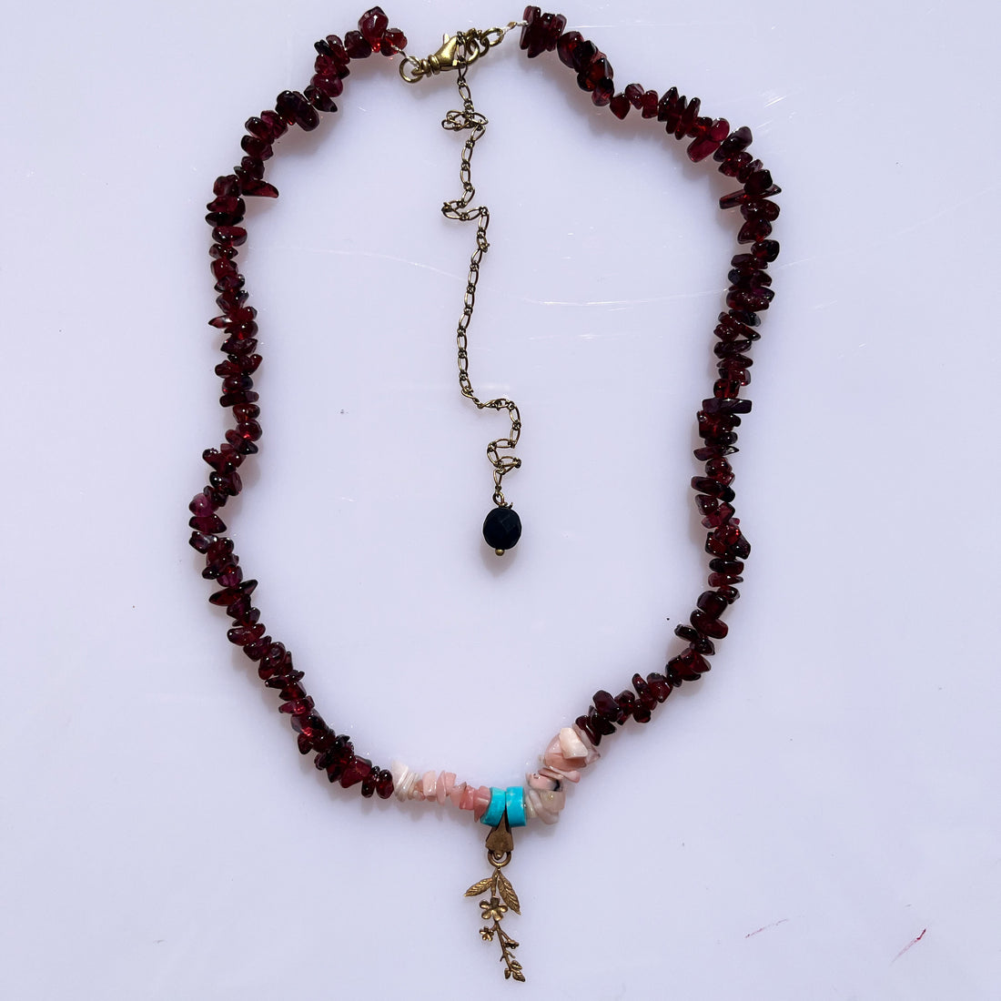 UniQue Granato Rosso Collana