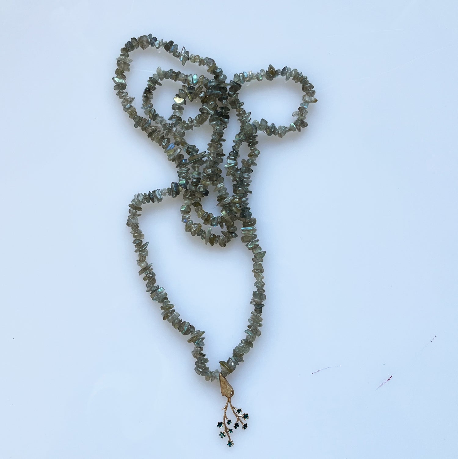 UniQue Labradorite Collana Lunga