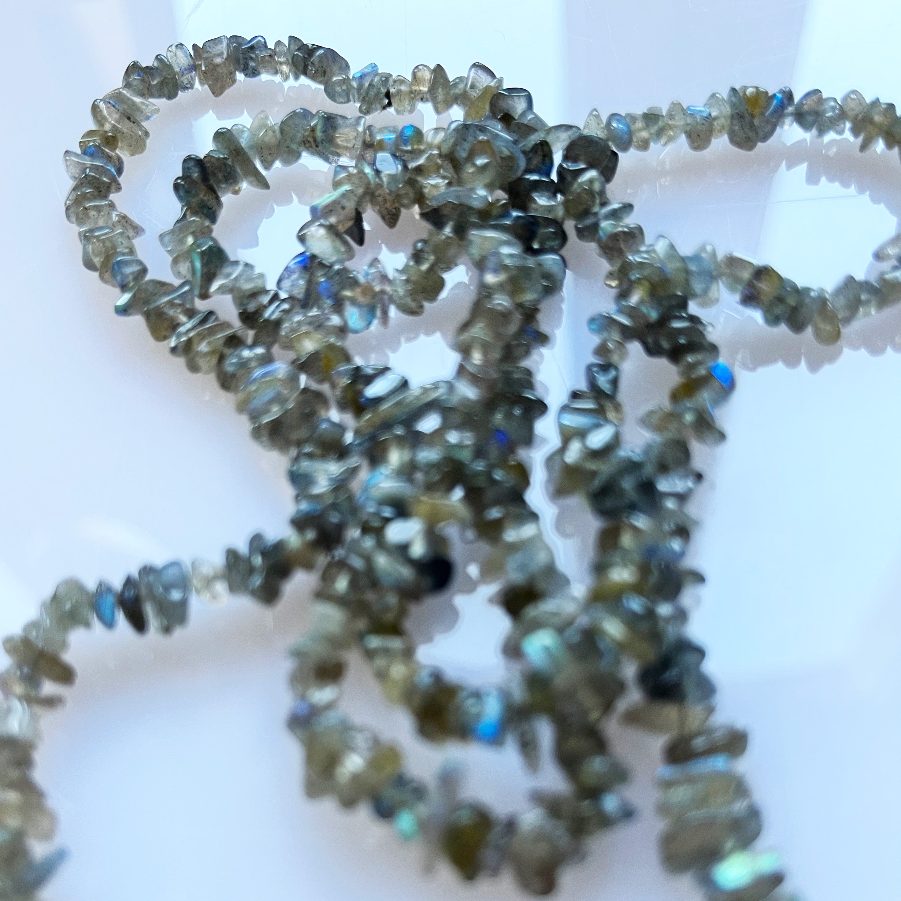 UniQue Labradorite Collana Lunga